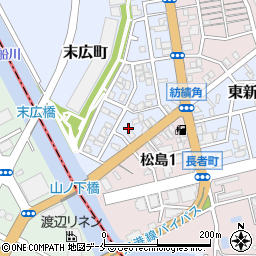 岩橋アパート周辺の地図