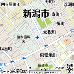 新潟県新潟市中央区西受地町4969周辺の地図