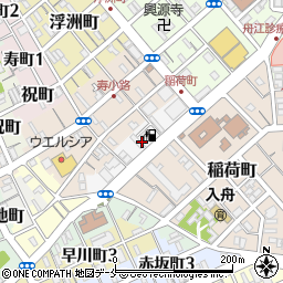 新潟県新潟市中央区艀川岸町の地図 住所一覧検索 地図マピオン