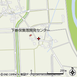 新潟県新発田市下新保686周辺の地図
