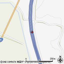 宮城県白石市越河平ソツカ周辺の地図