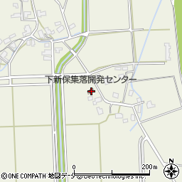 新潟県新発田市下新保541周辺の地図