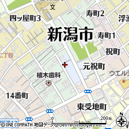 新潟県新潟市中央区西受地町4963周辺の地図