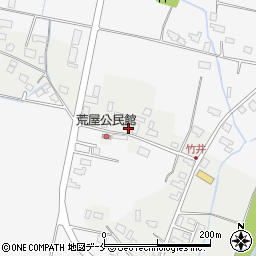 山形県米沢市竹井1713-1周辺の地図