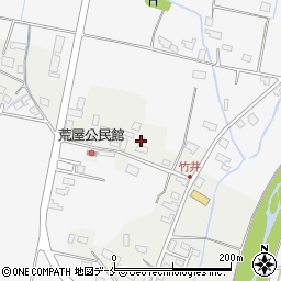 山形県米沢市竹井1711-2周辺の地図