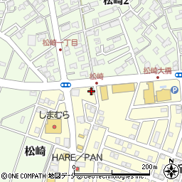 ジョリーパスタ新潟松崎店周辺の地図
