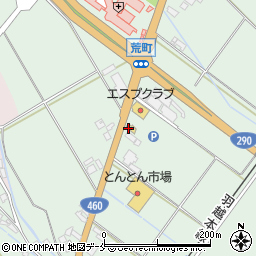 のろし 新発田店周辺の地図
