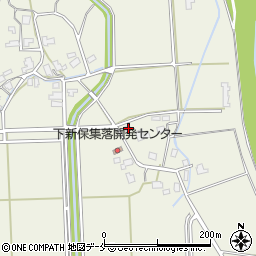 新潟県新発田市下新保683周辺の地図