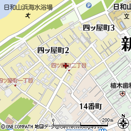 新潟県新潟市中央区四ッ屋町2丁目3085周辺の地図