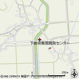 新潟県新発田市下新保317-1周辺の地図