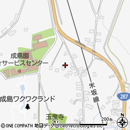 山形県米沢市広幡町成島1362-3周辺の地図