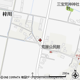 山形県米沢市竹井1650周辺の地図