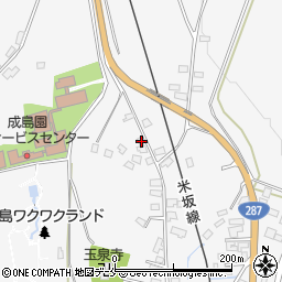 山形県米沢市広幡町成島1360周辺の地図