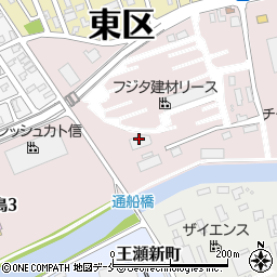 新潟高圧ガス株式会社　新潟工場周辺の地図