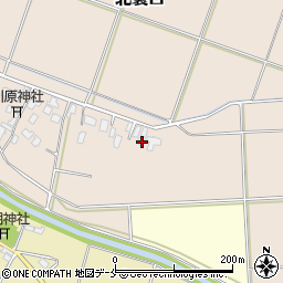 新潟県新発田市北蓑口576周辺の地図