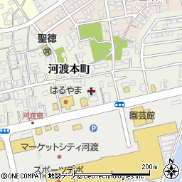 はあとふるあたごデイサービスセンター河渡本町周辺の地図