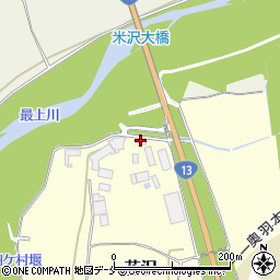 山形県米沢市花沢3438周辺の地図