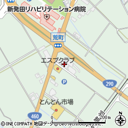 新発田斎場周辺の地図