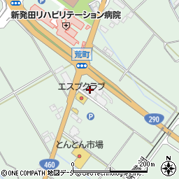 株式会社花安葬祭　新発田斎場周辺の地図