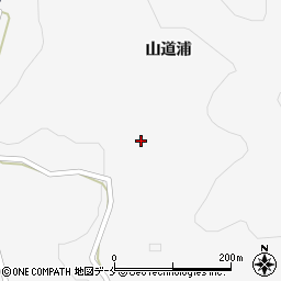 宮城県白石市越河平山道前周辺の地図