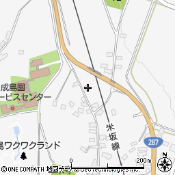 山形県米沢市広幡町成島1388周辺の地図