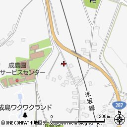 山形県米沢市広幡町成島1368周辺の地図