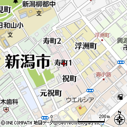 〒951-8073 新潟県新潟市中央区寿町の地図