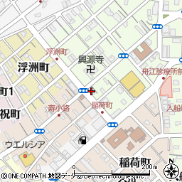 新潟市消防局中央消防署附船出張所周辺の地図