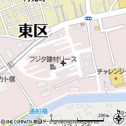 藤田金属株式会社重仮設ヤード周辺の地図