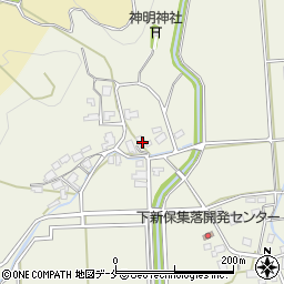 新潟県新発田市下新保631周辺の地図