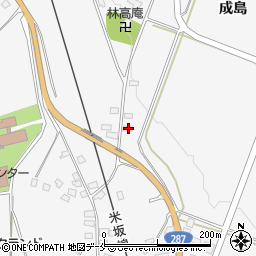 山形県米沢市広幡町成島1390周辺の地図