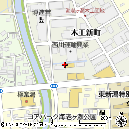 新潟県新潟市東区木工新町442周辺の地図