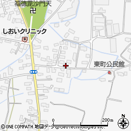 山形県米沢市塩井町宮井82周辺の地図