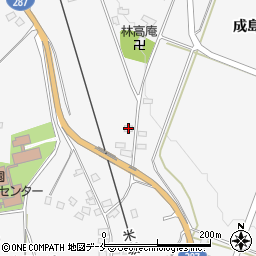山形県米沢市広幡町成島1401周辺の地図