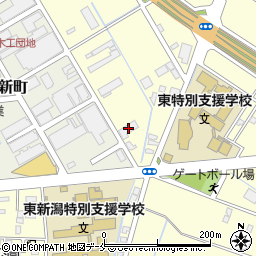 ヤマト運輸新潟山の下宅急便センター周辺の地図