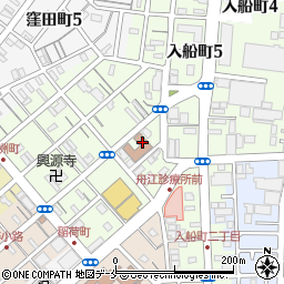 新潟県済生会康和園周辺の地図