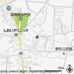 山形県米沢市塩井町宮井88周辺の地図