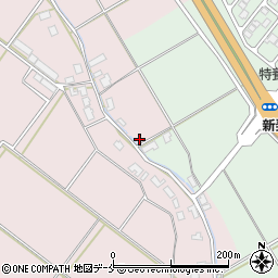 新潟県新発田市竹ヶ花911周辺の地図