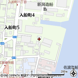 新潟県新潟市中央区入船町4丁目周辺の地図