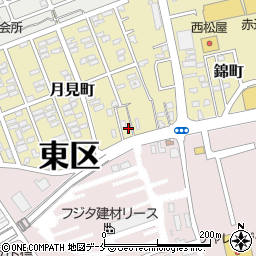 飯島輪店周辺の地図