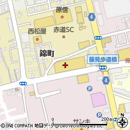 ヤマダ電機テックランドＮｅｗ新潟錦町本店周辺の地図