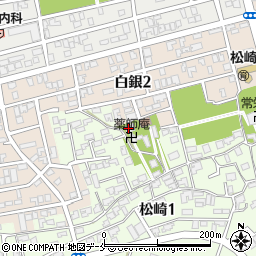 新潟市老人憩いの家　松崎荘周辺の地図