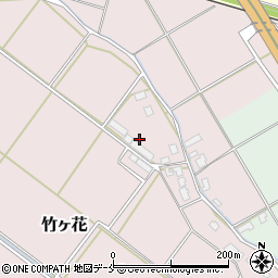 新潟県新発田市竹ヶ花103周辺の地図