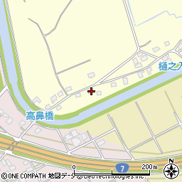 新潟県新潟市北区下大谷内2102周辺の地図