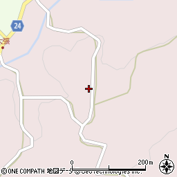 宮城県伊具郡丸森町大張川張遠ノ倉周辺の地図