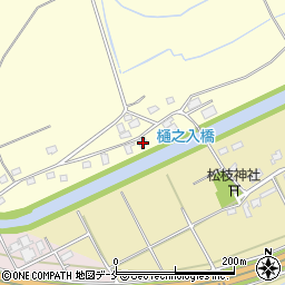 新潟県新潟市北区下大谷内2075周辺の地図