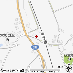 山形県米沢市広幡町成島1734周辺の地図