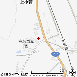 山形県米沢市広幡町成島2054周辺の地図