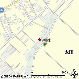 新潟県新潟市北区村新田33周辺の地図