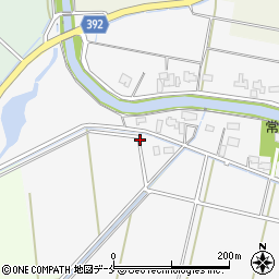 新潟県新発田市飯島周辺の地図